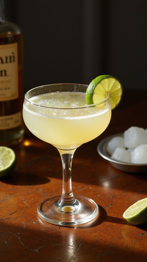 classic balanced rum cocktail