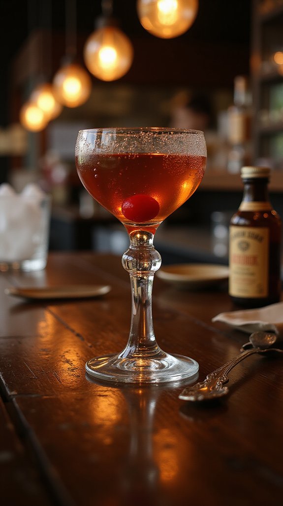 classic whiskey cocktail elegance