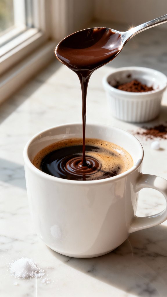 combine chocolate and espresso