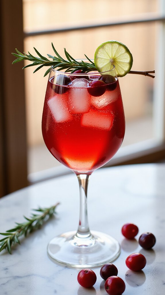 cranberry vodka spritz recipe