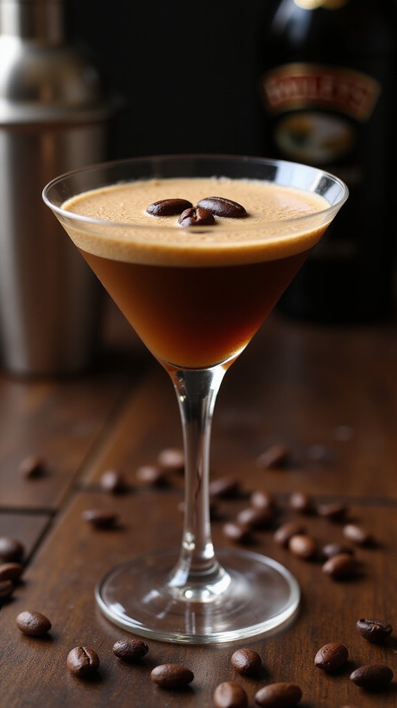 creamy coffee cocktail indulgence