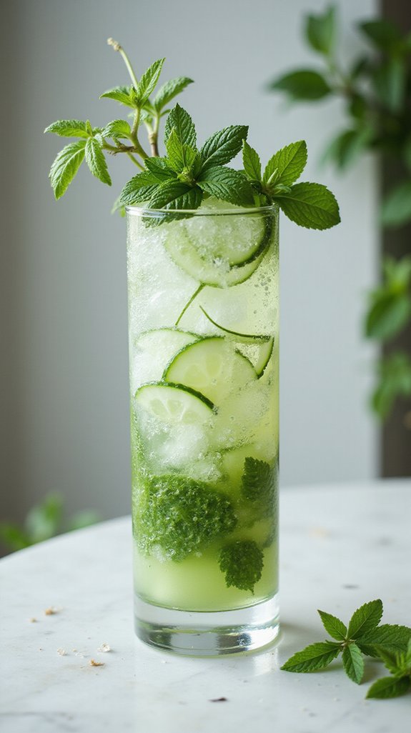 crisp herbaceous layered refreshment