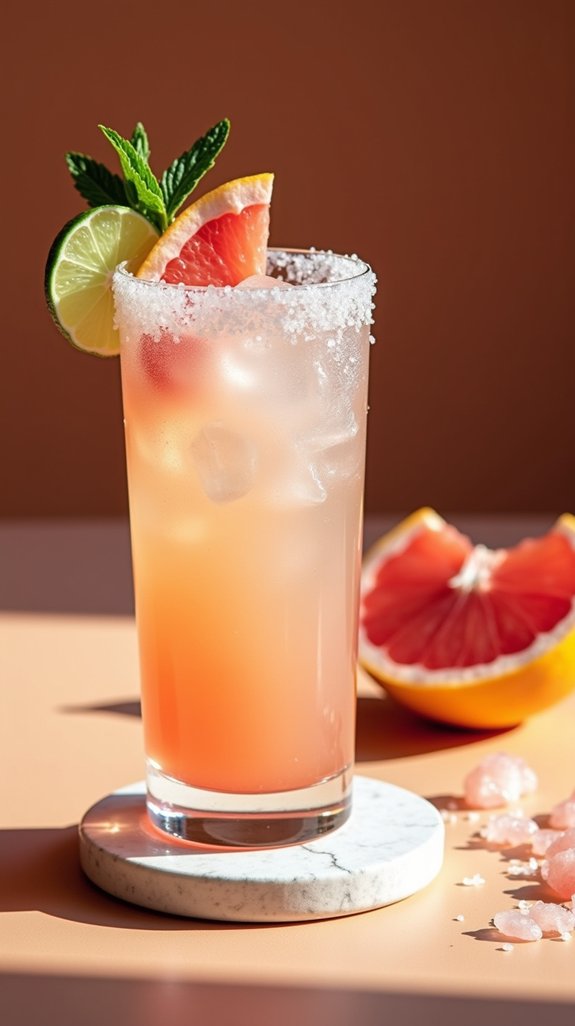 delightful grapefruit tequila refresher