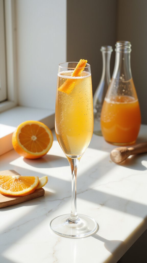 elegant brunch cocktail simplicity