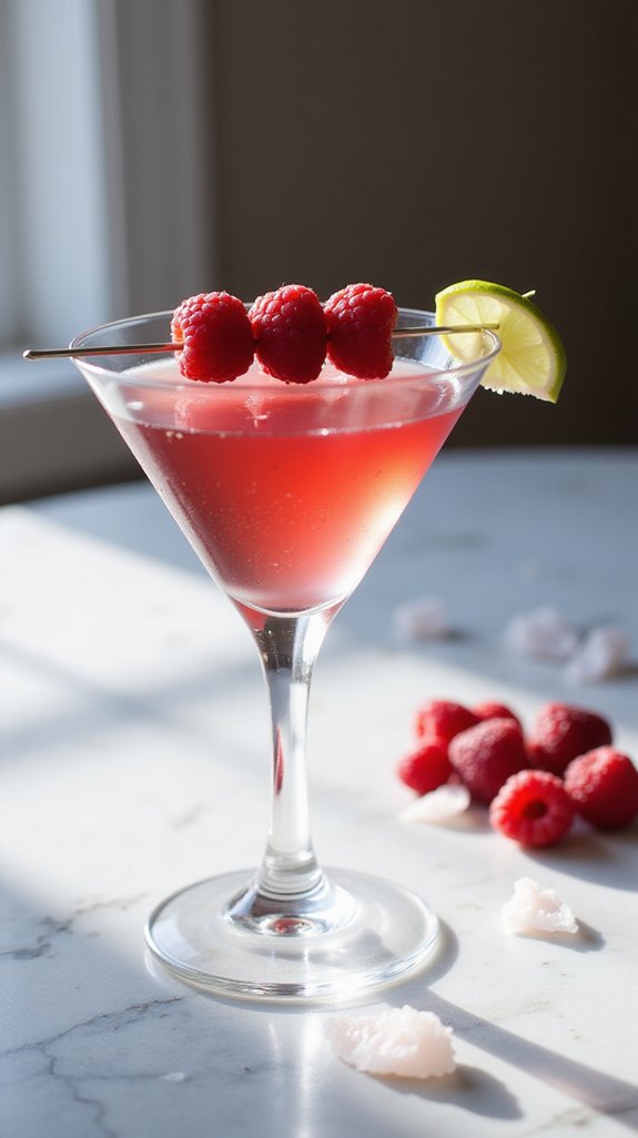 elegant fruity cocktail delight