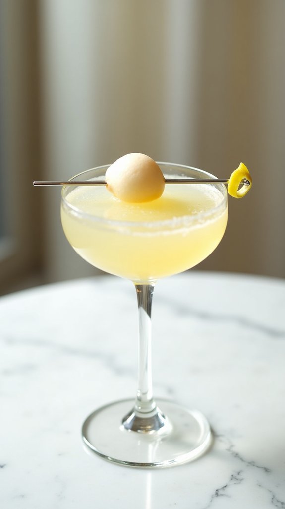 elegant lychee sake fusion