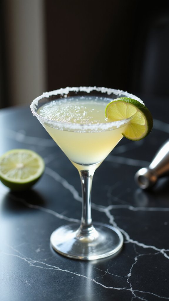 elegant margarita martini fusion