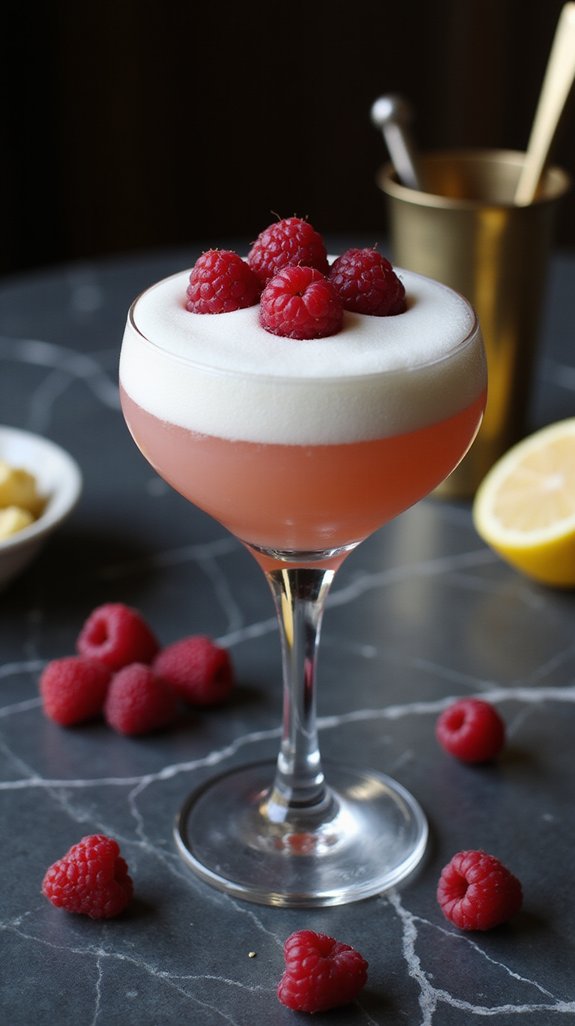 elegant pink cocktail revival