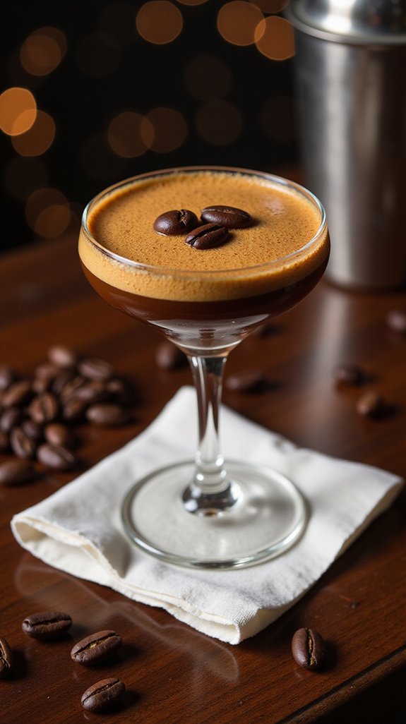 energizing sophisticated coffee cocktail