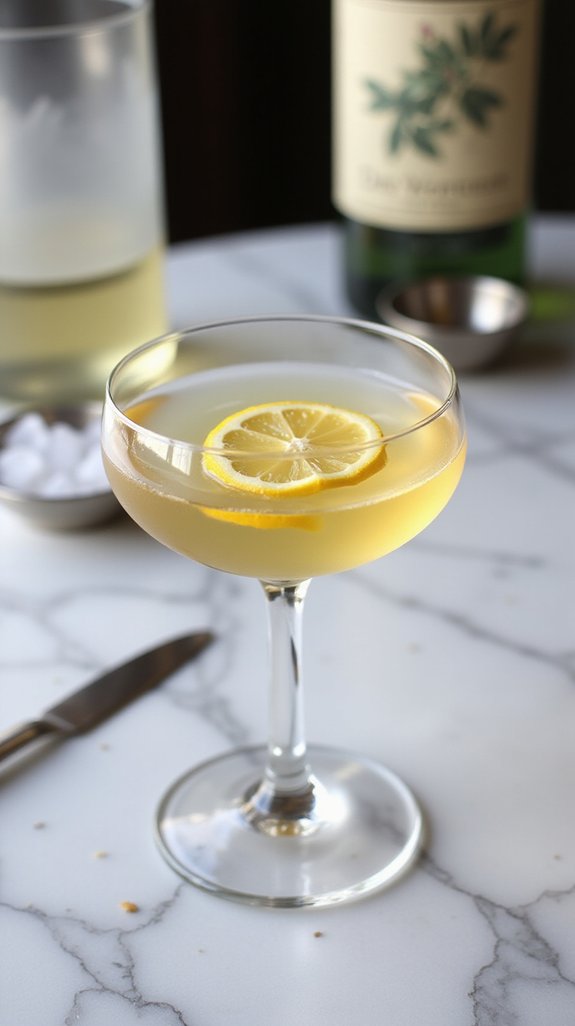 equal parts gin vermouth