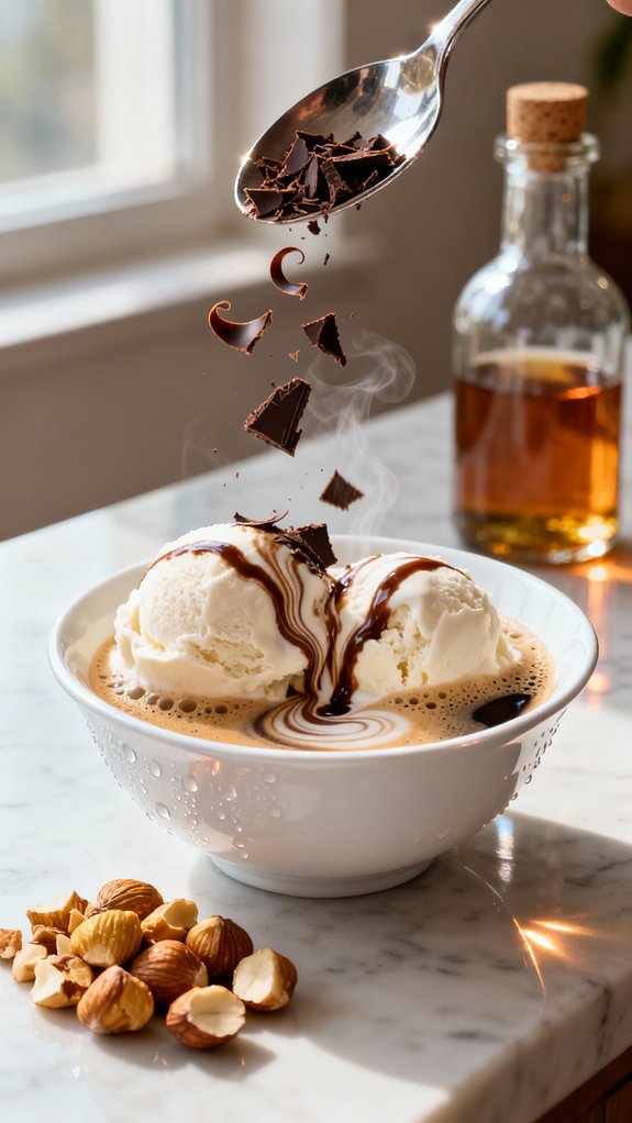 espresso gelato topping perfection