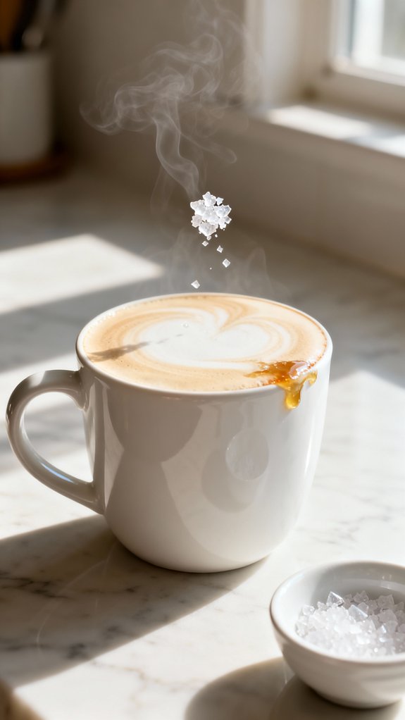 flaky salt enhances sweetness