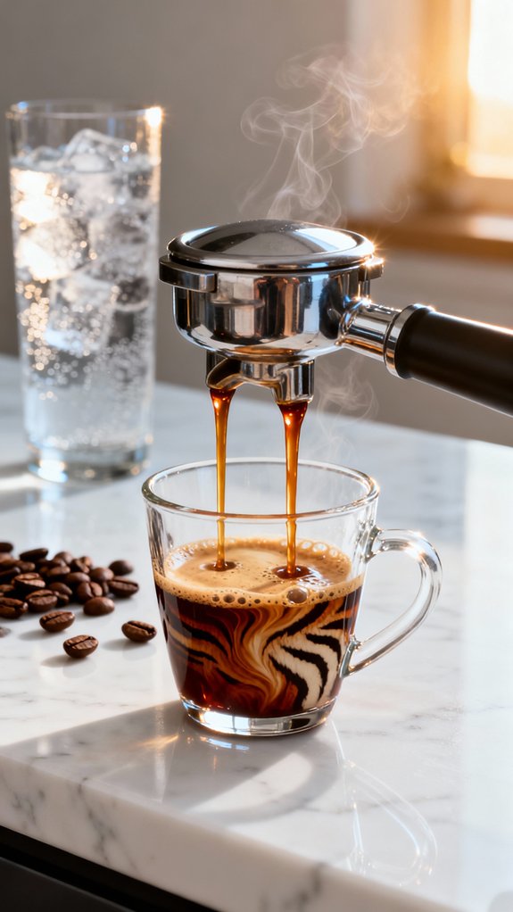 fresh espresso timely extraction