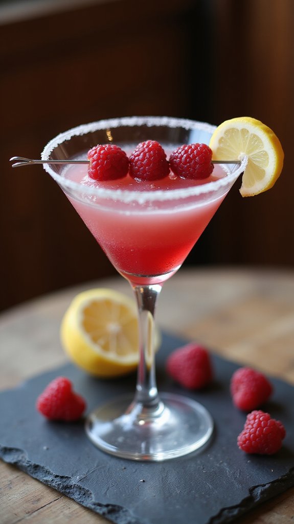 fresh fruity vibrant cocktail