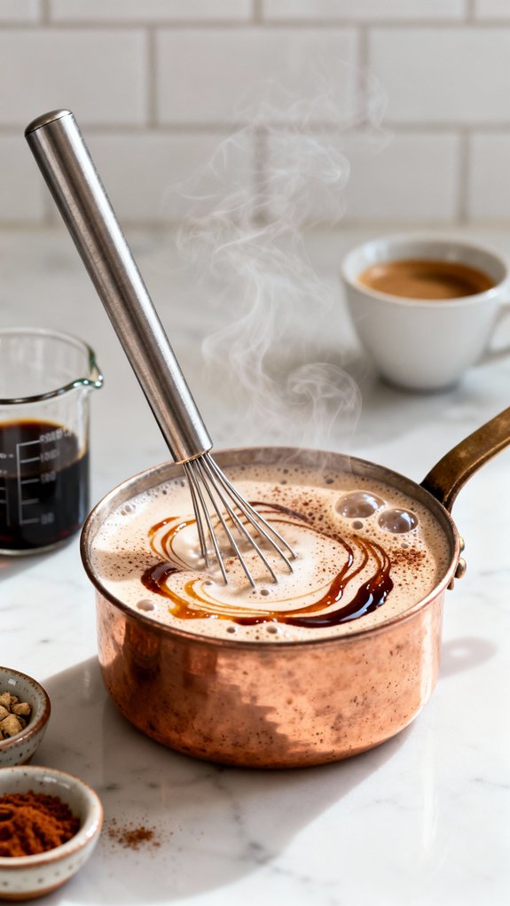 froth milk for espresso