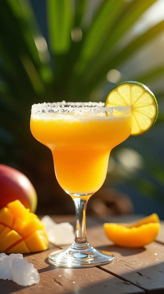 frozen tropical margarita delight