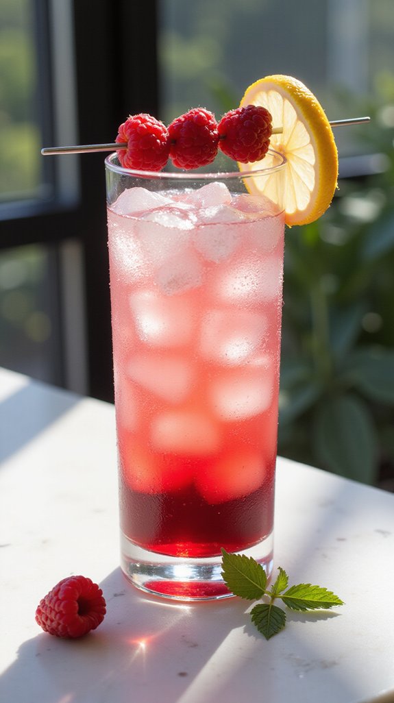 fruity refreshing sophisticated cocktail