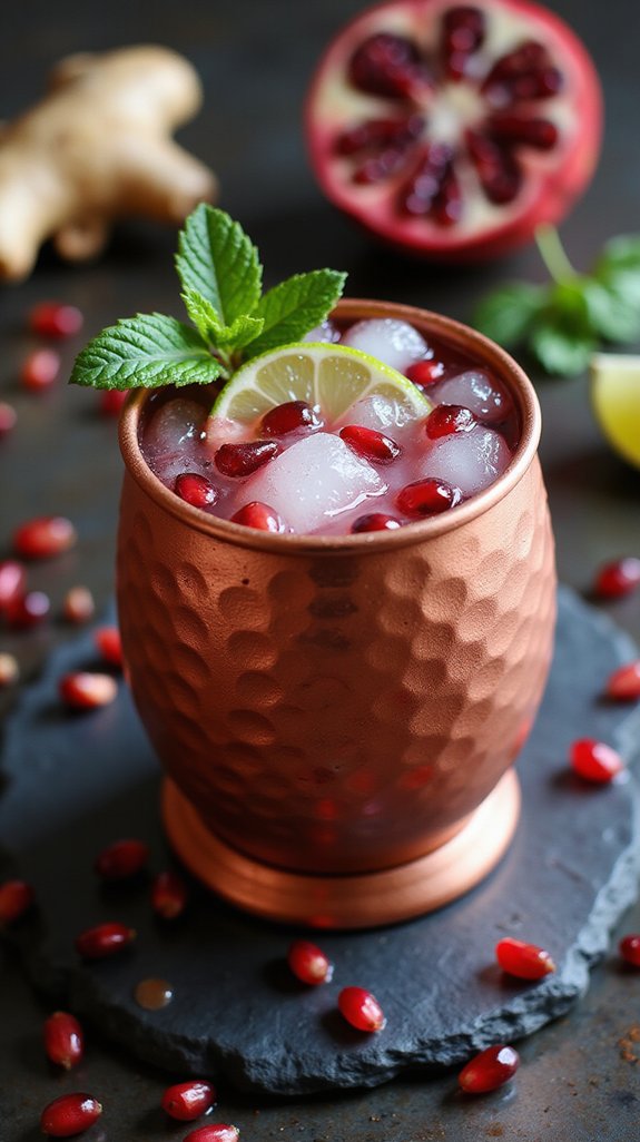 fruity tart spicy cocktail