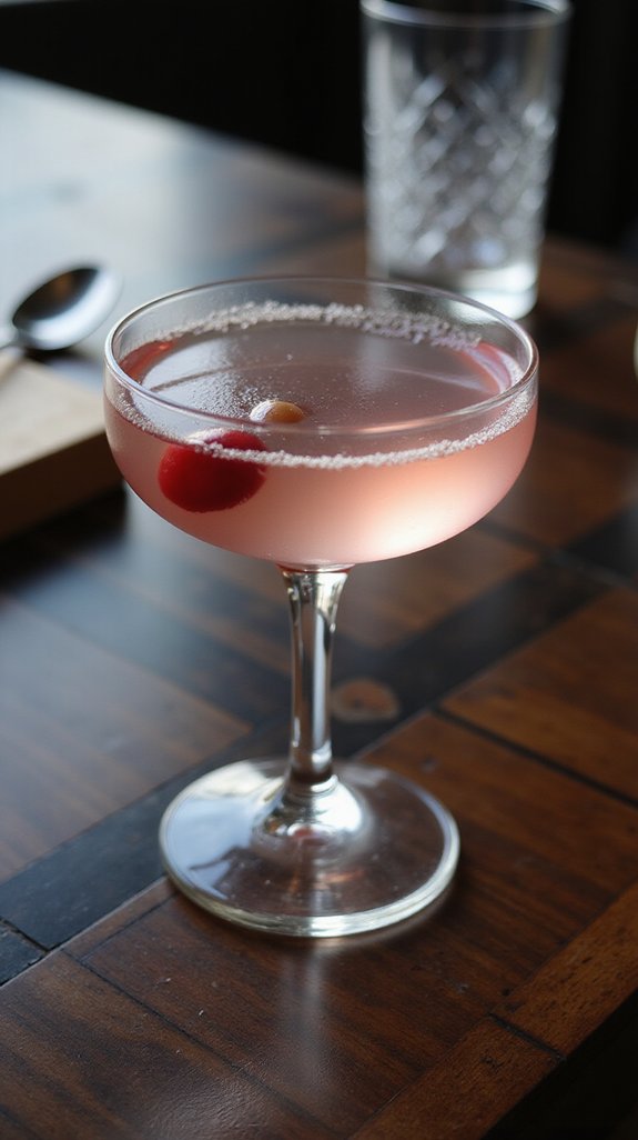 glamorous rum cocktail elegance