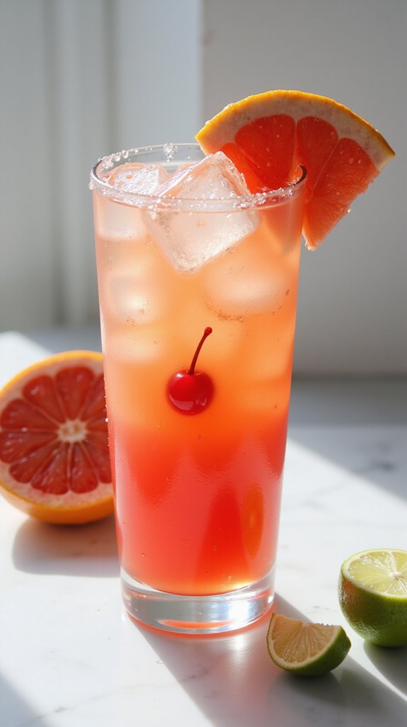 grapefruit sunrise cocktail experience