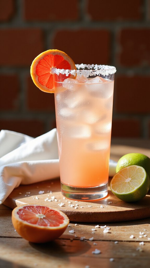 healthier paloma cocktail alternative