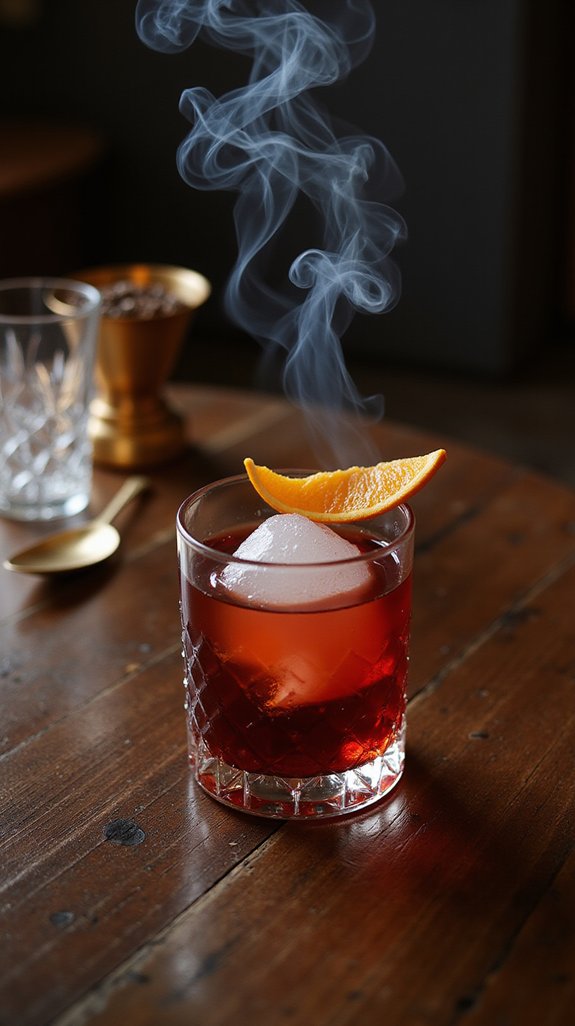 hickory smoked bourbon cocktail experience