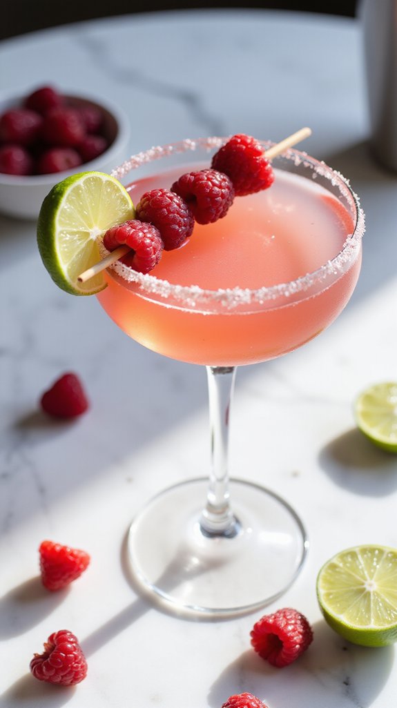 homemade raspberry cocktail recipes
