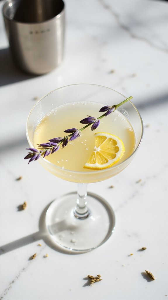 lavender infused cocktail evolution