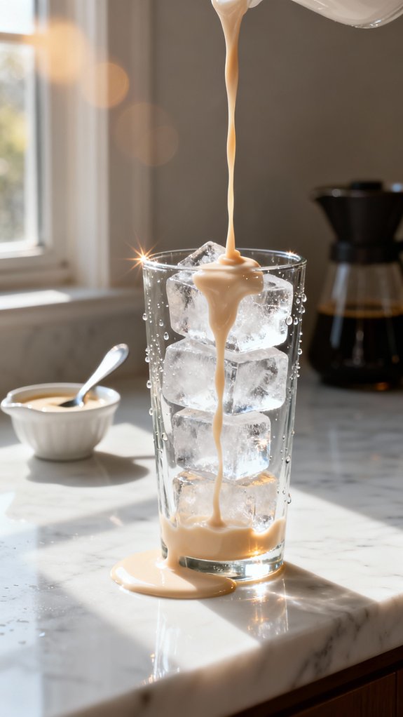 layered iced coffee perfection