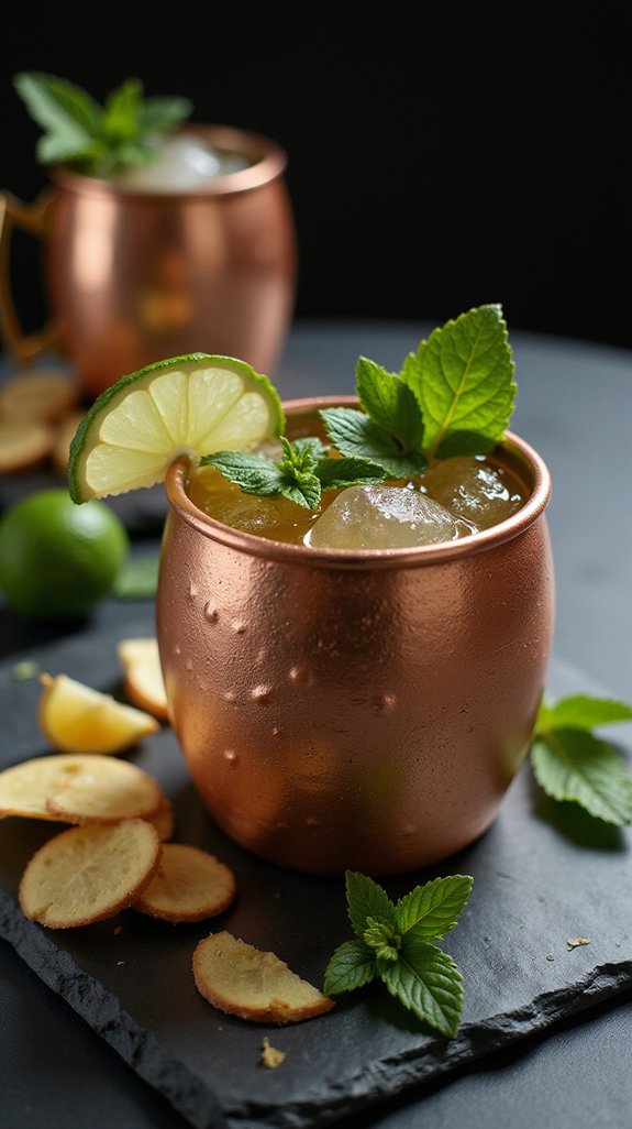 light refreshing moscow mule