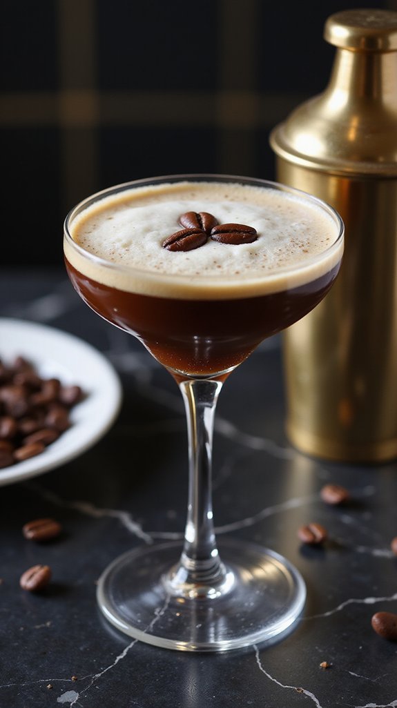 luxurious coffee cocktail experience