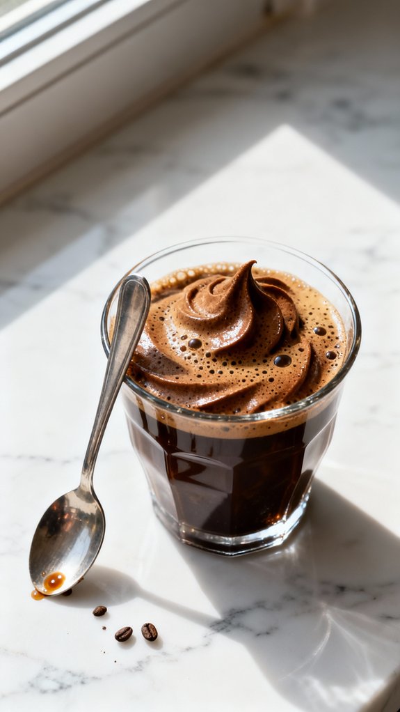 mix coffee sugar water