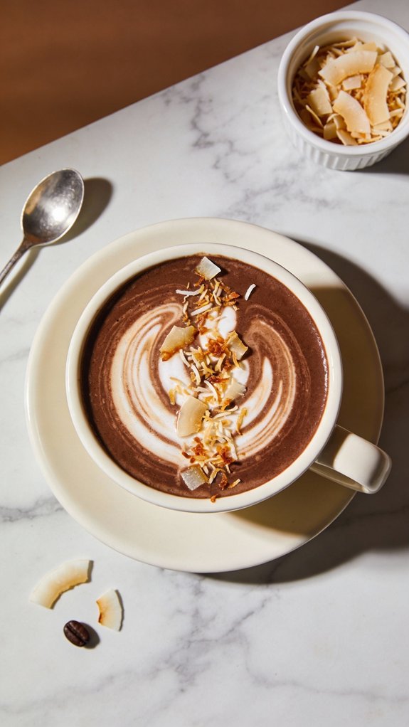 mocha coconut latte recipe