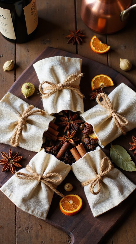 mulled wine spice sachets