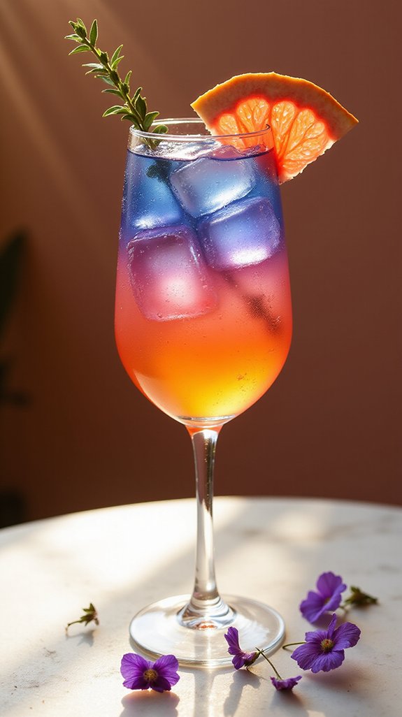 nostalgic sunset cocktail experience
