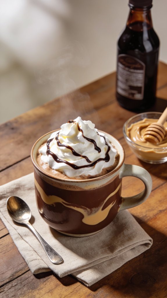 peanut butter mocha preparation