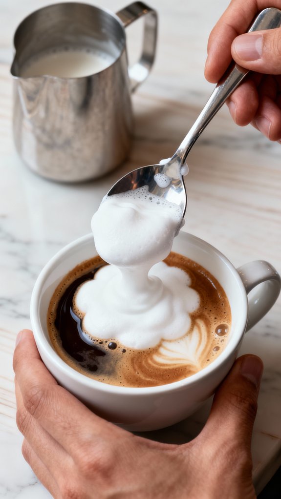 perfect foam cap technique