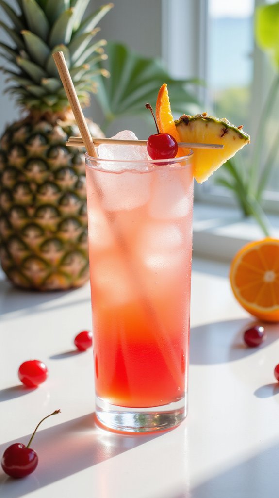 pink cocktail recipes collection