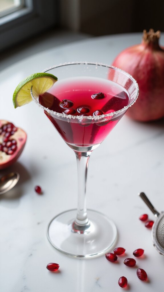 pomegranate cocktail recipes collection