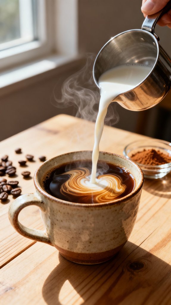 pour swirl stir enjoy