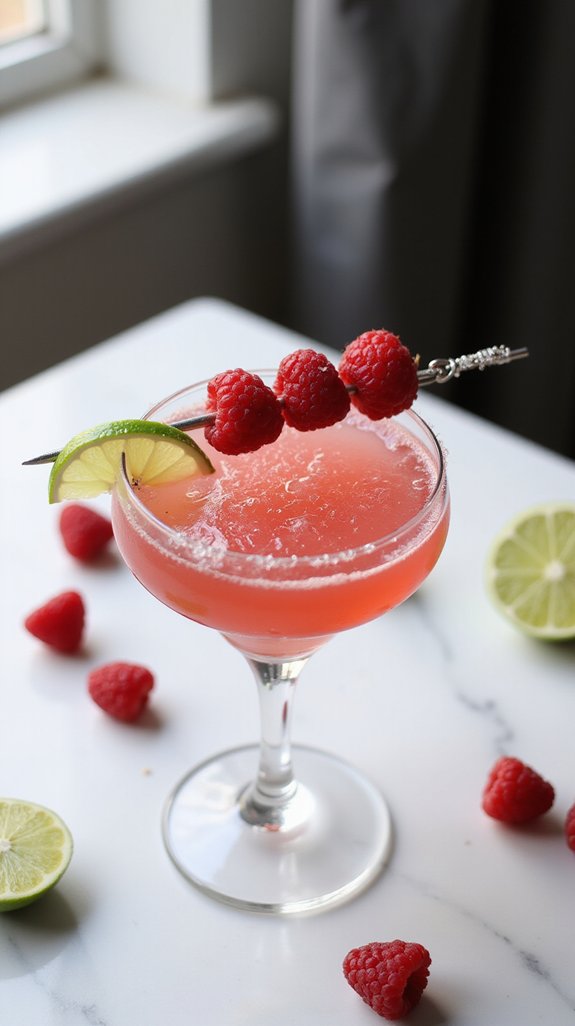 raspberry daiquiri sophisticated tropical delight