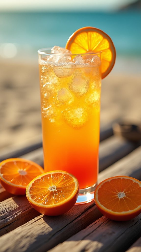 refreshing citrus vodka cocktail