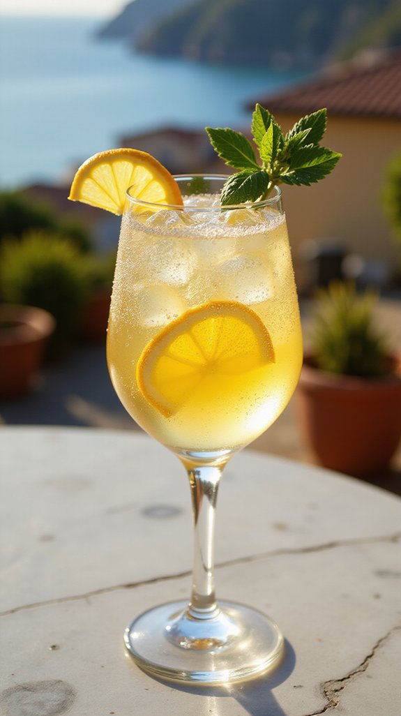 refreshing italian citrus cocktail