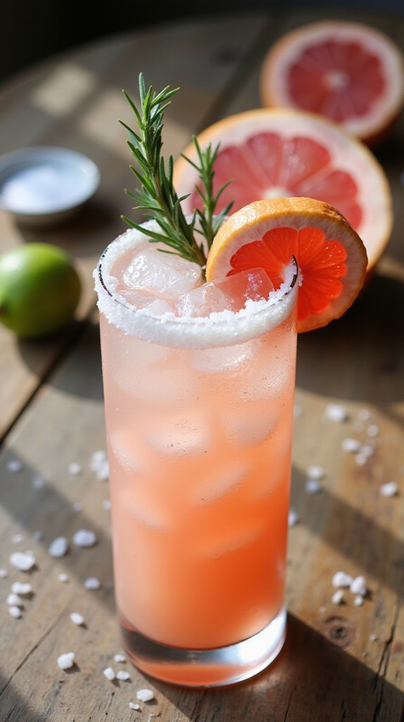 refreshing low calorie cocktail
