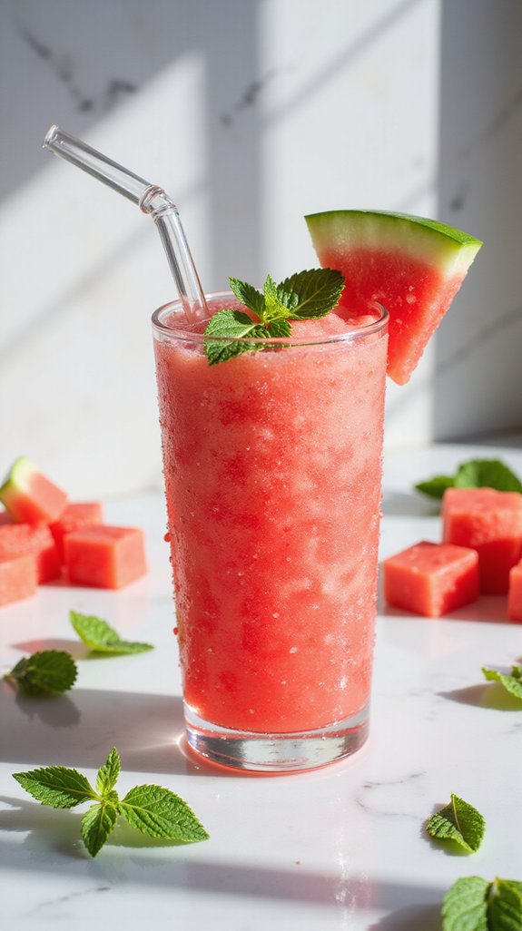 refreshing summer cocktail slush