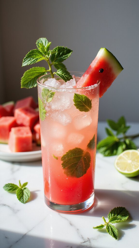 refreshing watermelon cocktail delight
