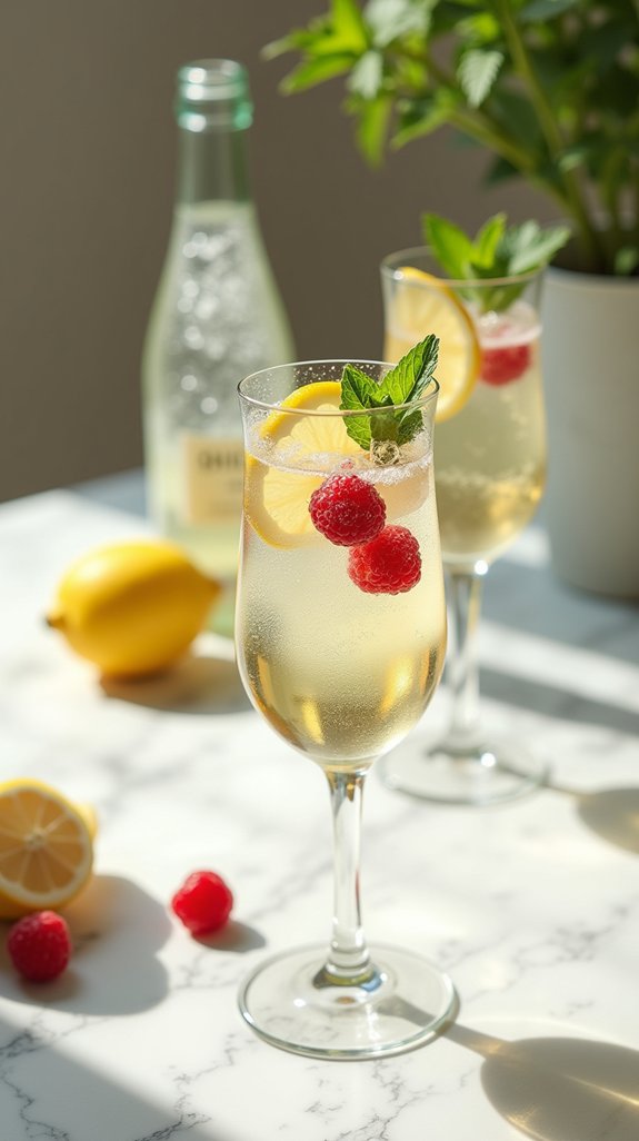refreshing white wine cocktail