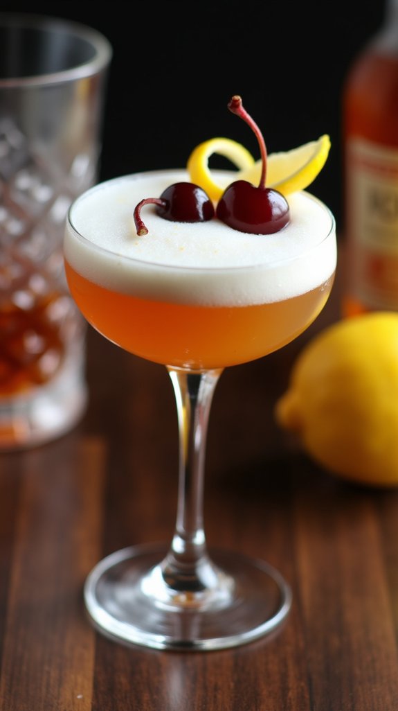 revitalized amaretto sour cocktail