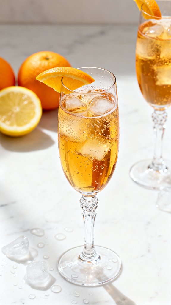 revitalizing orange mocktail delight
