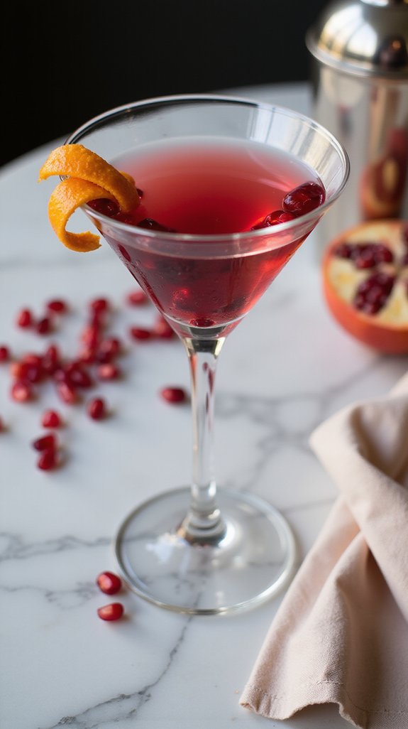 romantic ruby cocktail delight